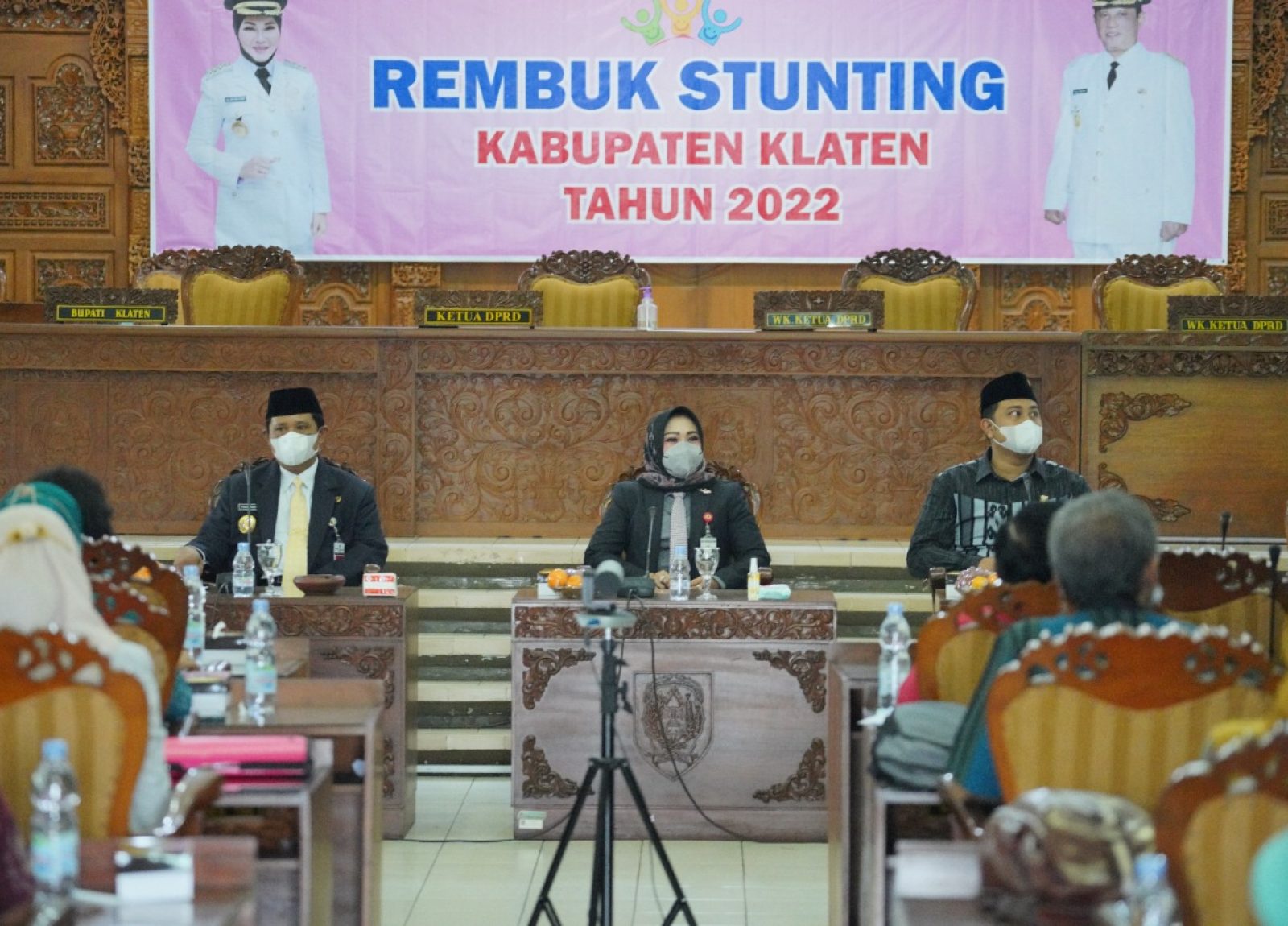Kegiatan Rembuk Stunting Kabupaten Klaten, Kamis (19/5). Sumber: klatenkab.go.id