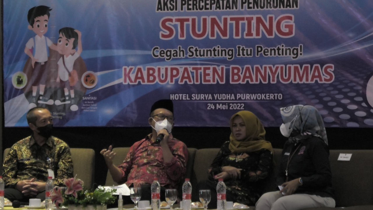 Rembug Stunting di Kabupaten Banyumas, Selasa (24/5). Sumber: banyumaskab.go.id