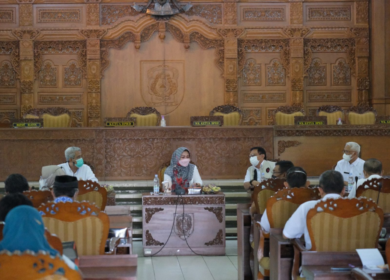 Pemkab Klaten gelar Rakor Penanganan HIV/AIDS, Rabu (25/5). Foto: klatenkab.go.id