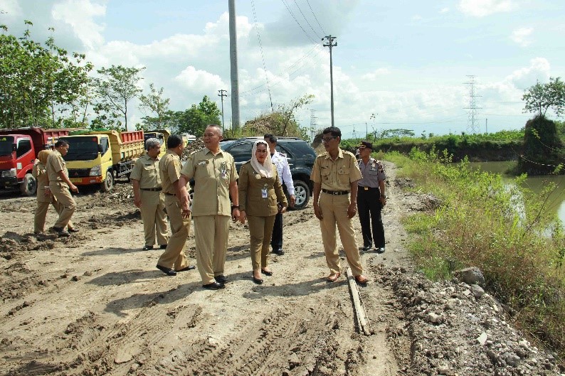 Foto lokasi TPA Troketon sebelum dibangun pada tahun 2016. Sumber: klatenkb.go.id