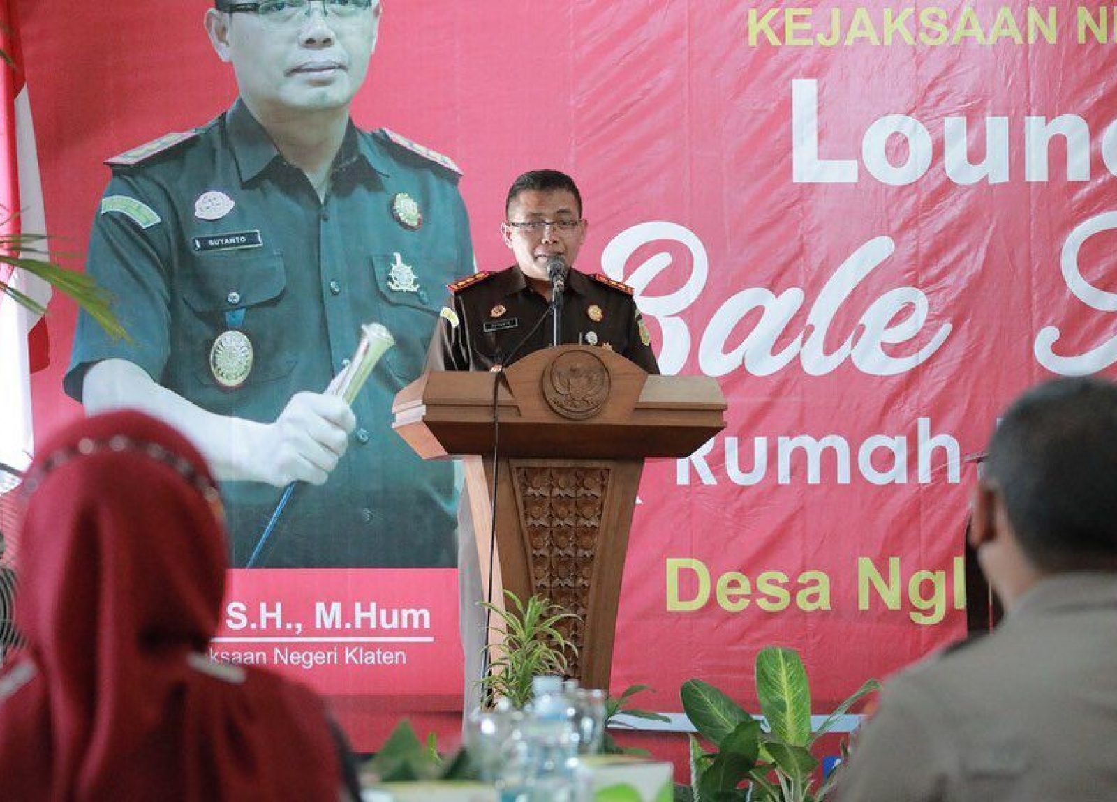 Launching Bale Keadilan (Rumah Restorative Justice) di Desa Nglinggi, Kamis (2/6). Foto: klatenkab.go.id