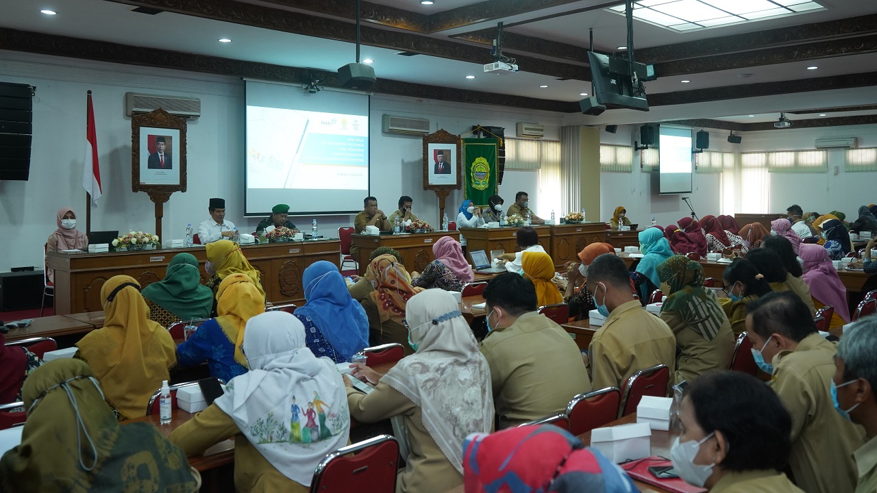 DP3AP2KB Bantul gelar Apel Siaga Tim Pendamping Keluarga (TPK), Senin (13/6). Foto: bantulkab.go.id	