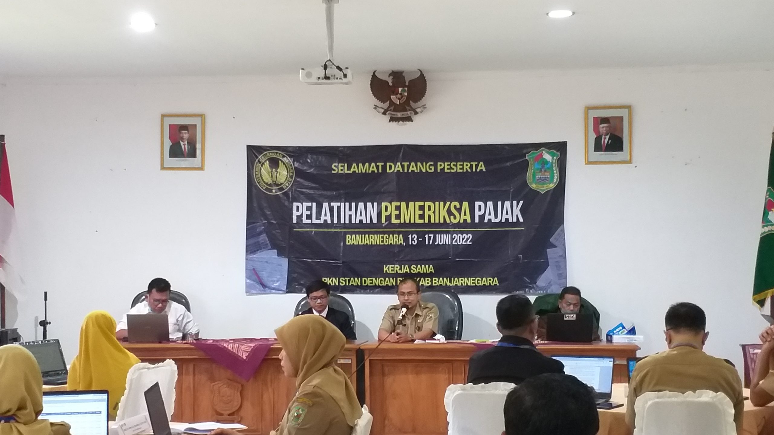 Pelatihan Pemeriksaan Pajak yang digelar oleh Pemkab Banjarnegara, Senin (13/6). Sumber: banjarnegarakab.go.id