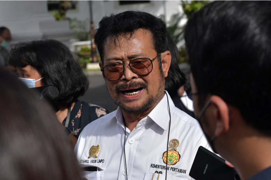 Menteri Pertanian, Syahrul Yasin Limpo. Foto: setkab.go.id