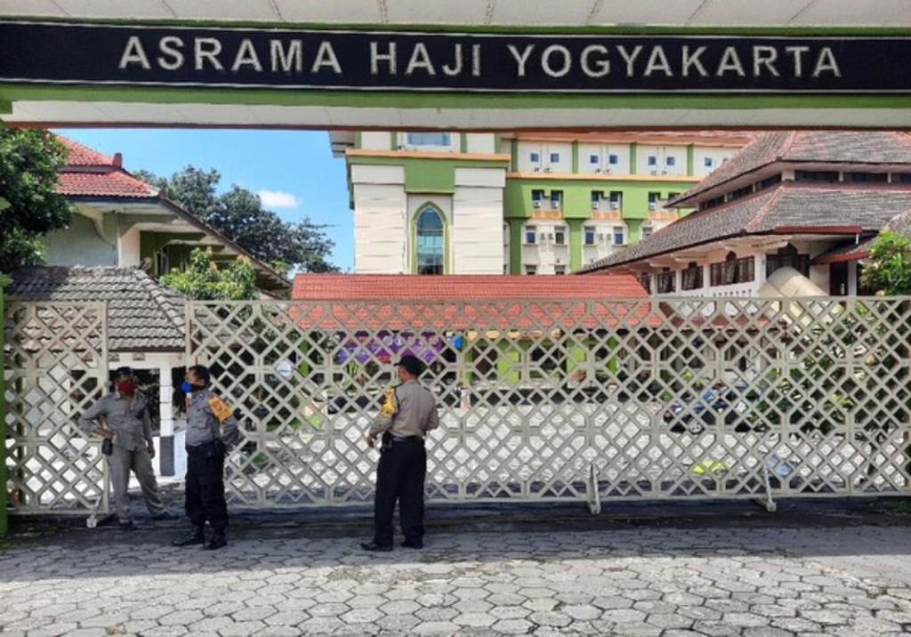 Salah satu lokasi isolasi terpusat (isoter) Pemkab Sleman, Asrama Haji Yogyakarta. Dokumentasi: haji.kemenag.go.id