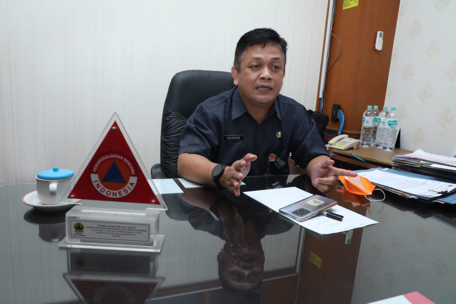 Kepala Bagian Tata Usaha BPBD Jateng, Safrudin. Foto: jatengprov.go.id