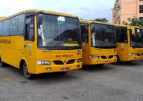 Bus sekolah milik Pemprov DKI Jakarta. Dokumentasi: jakarta.go.id