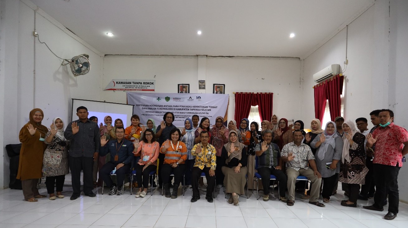 PTAR dan Dinas Kesehatan Tapanuli Selatan saat rakor Program Menuju Tapanuli Selatan Bebas Tuberkulosis (ENTAS-TB) di Puskesmas Batangtoru. Foto: Dok. PTAR