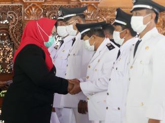 Bupati Sragen Lantik Enam Kepala Desa. Sumber: sragenkab.go.id