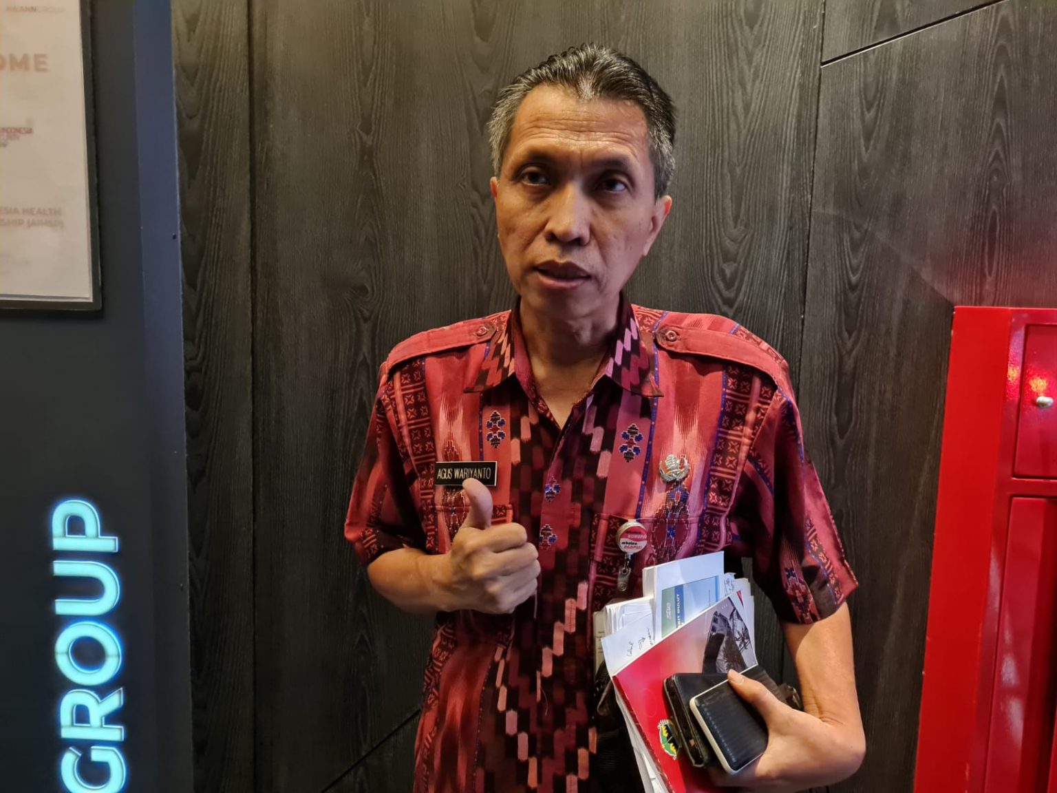 Kepala Dinas Peternakan dan Kesehatan Hewan (Disnakkeswan) Jateng, Agus Wariyanto. Foto: jatengprov.go.id