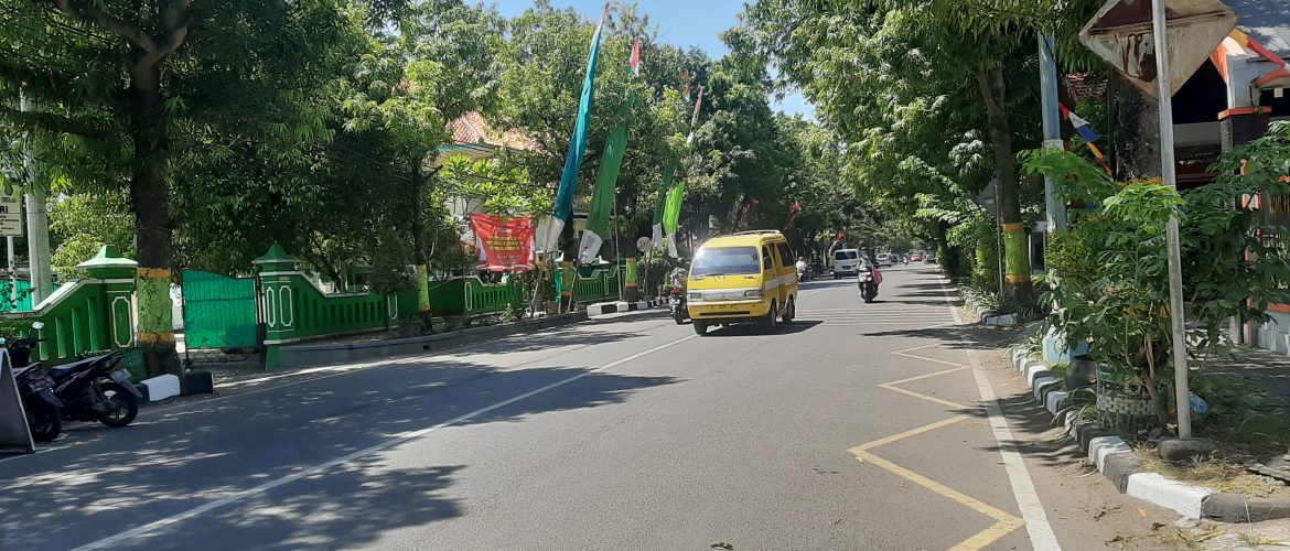 Ruas jalan di Rembang yang rencananya akan menjadi lokasi car free night. Sumber: rembangkab.go.id