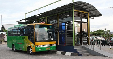 Angkutan umum milik Pemda DIY, Bus Trans Jogja. Foto: dishub.jogjaprov.go.id