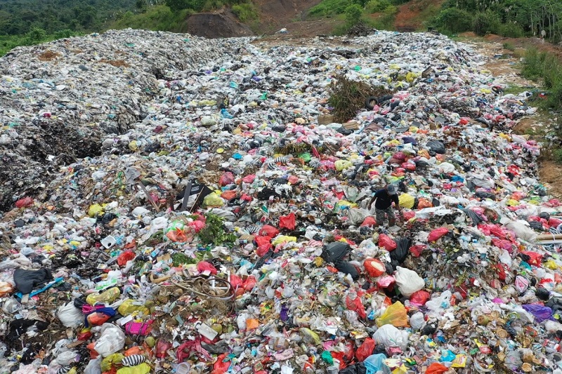 Tempat Pengolahan Sampah Terpadu (TPST). Foto: bsilhk.menlhk.go.id
