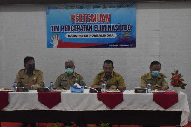 Rapat Koordinasi Tim Percepatan Eliminasi Tuberkulosis Multisektoral Kabupaten Purbalingga, Senin (19/9). Sumber: purbalinggakab.go.id