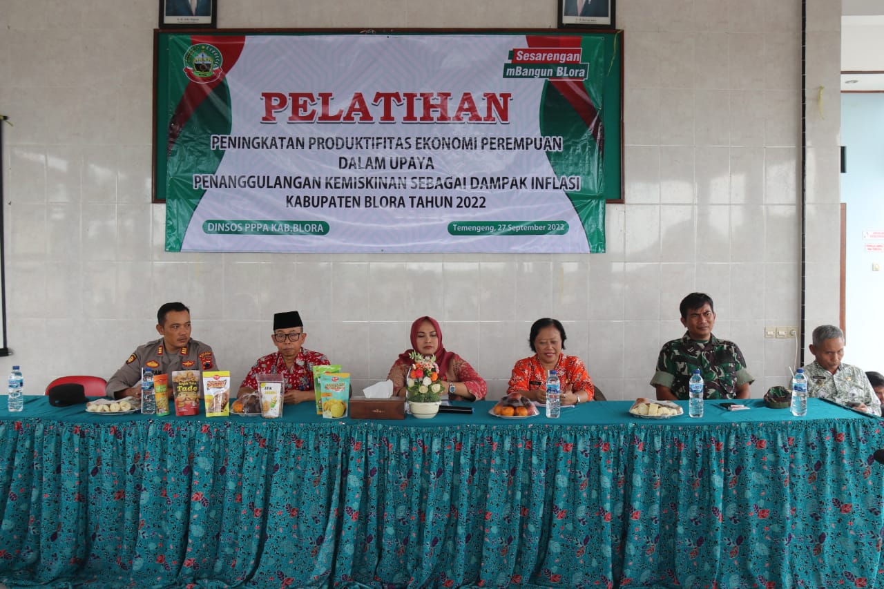 Peningkatan Produktivitas Ekonomi Perempuan (PPEP) di Desa Temengeng. Sumber: blorakab.go.id