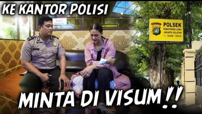 Tangkapan layar konten prank KDRT. Foto: YouTube BaimPaula