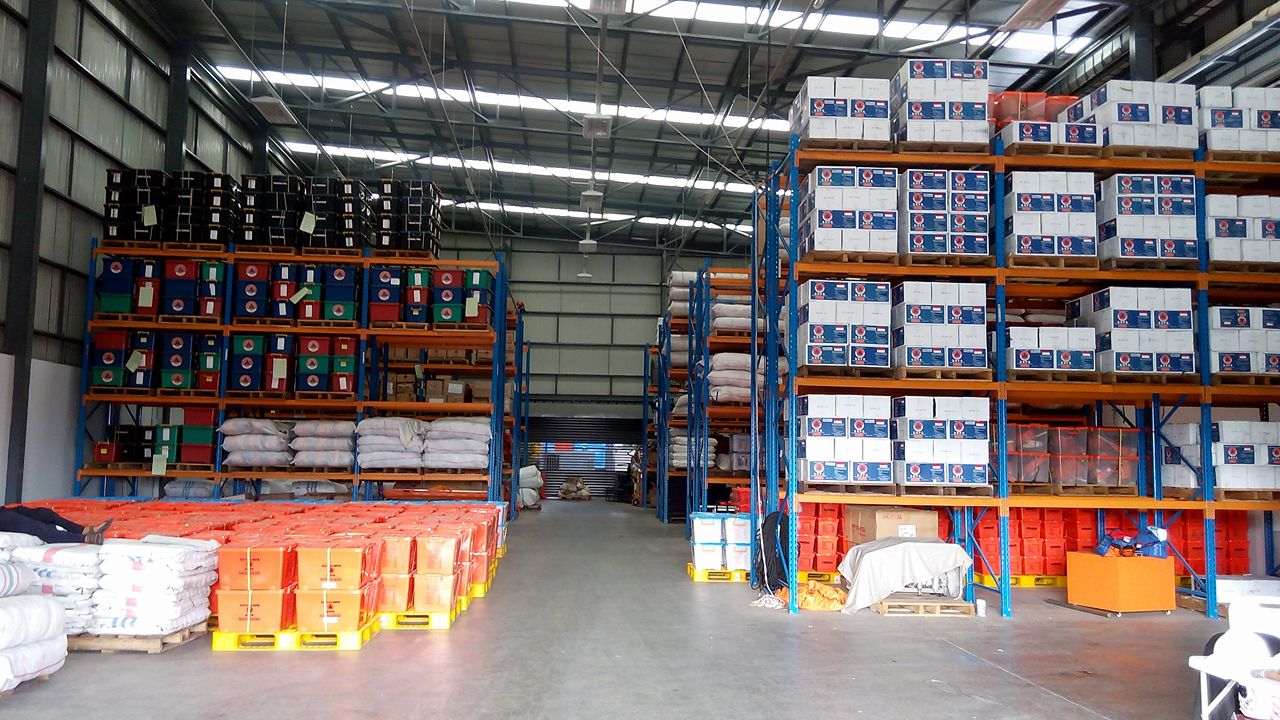 Gudang Logistik milik Badan Nasional Penanggulangan Bencana (BNPB). Foto: logistik.bnpb.go.id