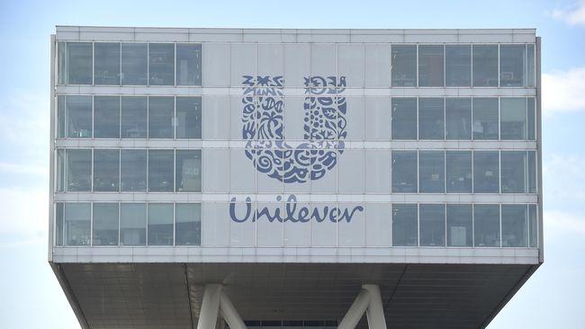Foto gedung Unilever Inggris. Foto: afp.com/John Thys