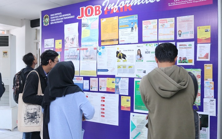 Dokumentasi Job Fair Kota Yogyakarta tahun 2020. Sumber: jogjakota.go.id