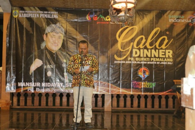 Kepala Disparpora Pemalang, Mualip membuka kegiatan “City Tour and Table Top”. Sumber foto: pemalangkab.go.id