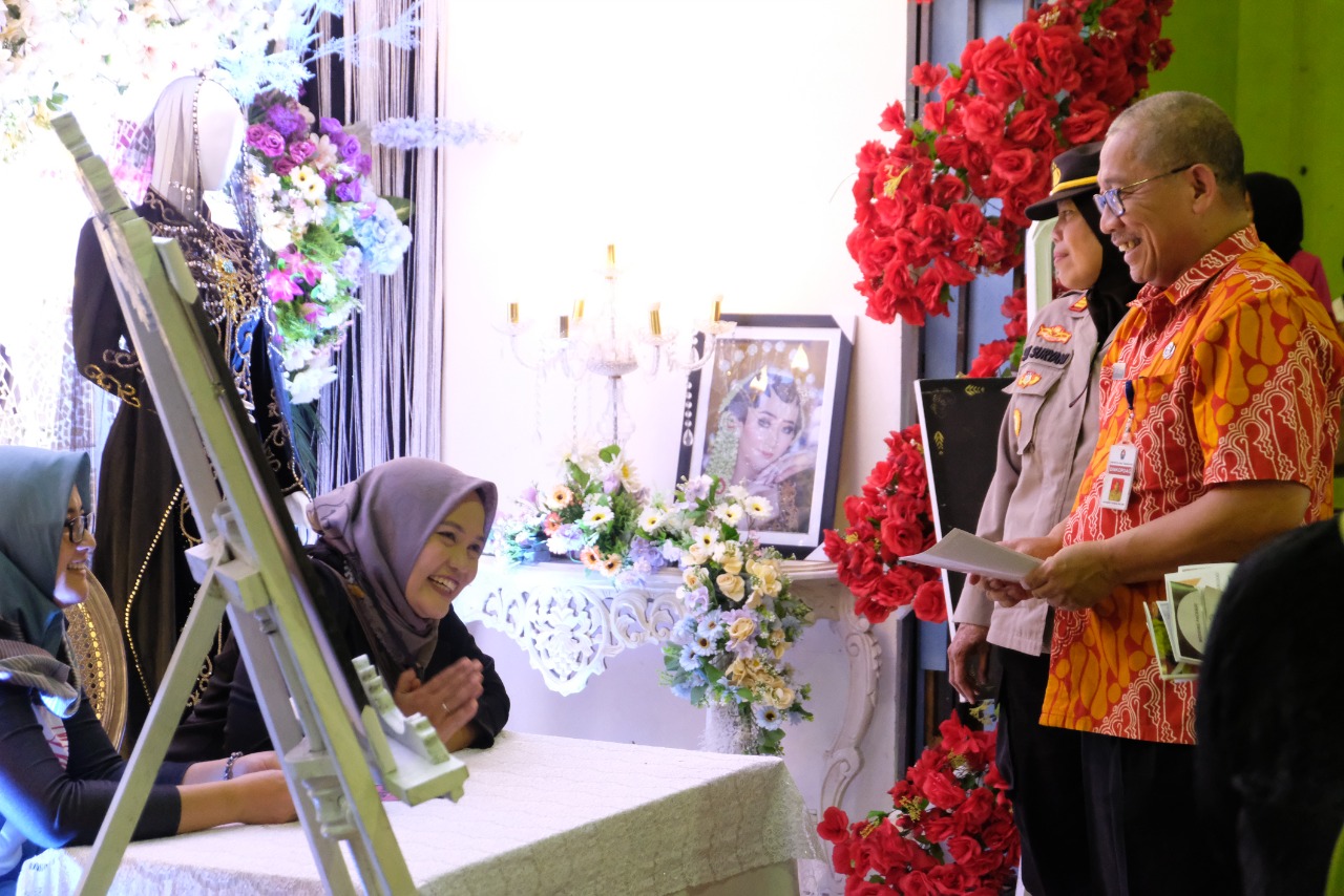 Dinkopdag menggelar Temanggung Wedding Expo 2022. (Foto: temanggungkab.go.id)