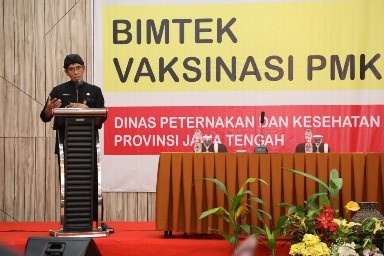 Bimtek Vaksinasi PMK. Sumber Foto: jatengprov.go.id