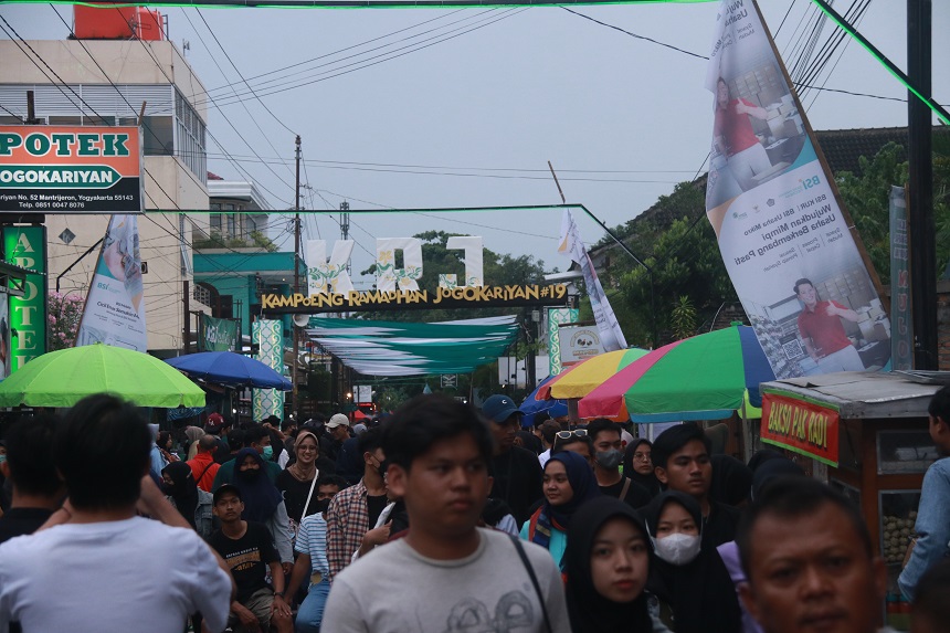 Pembukaan Kampung Ramadan Jogokariyan Tahun 2023. Foto: jogjakota.go.id