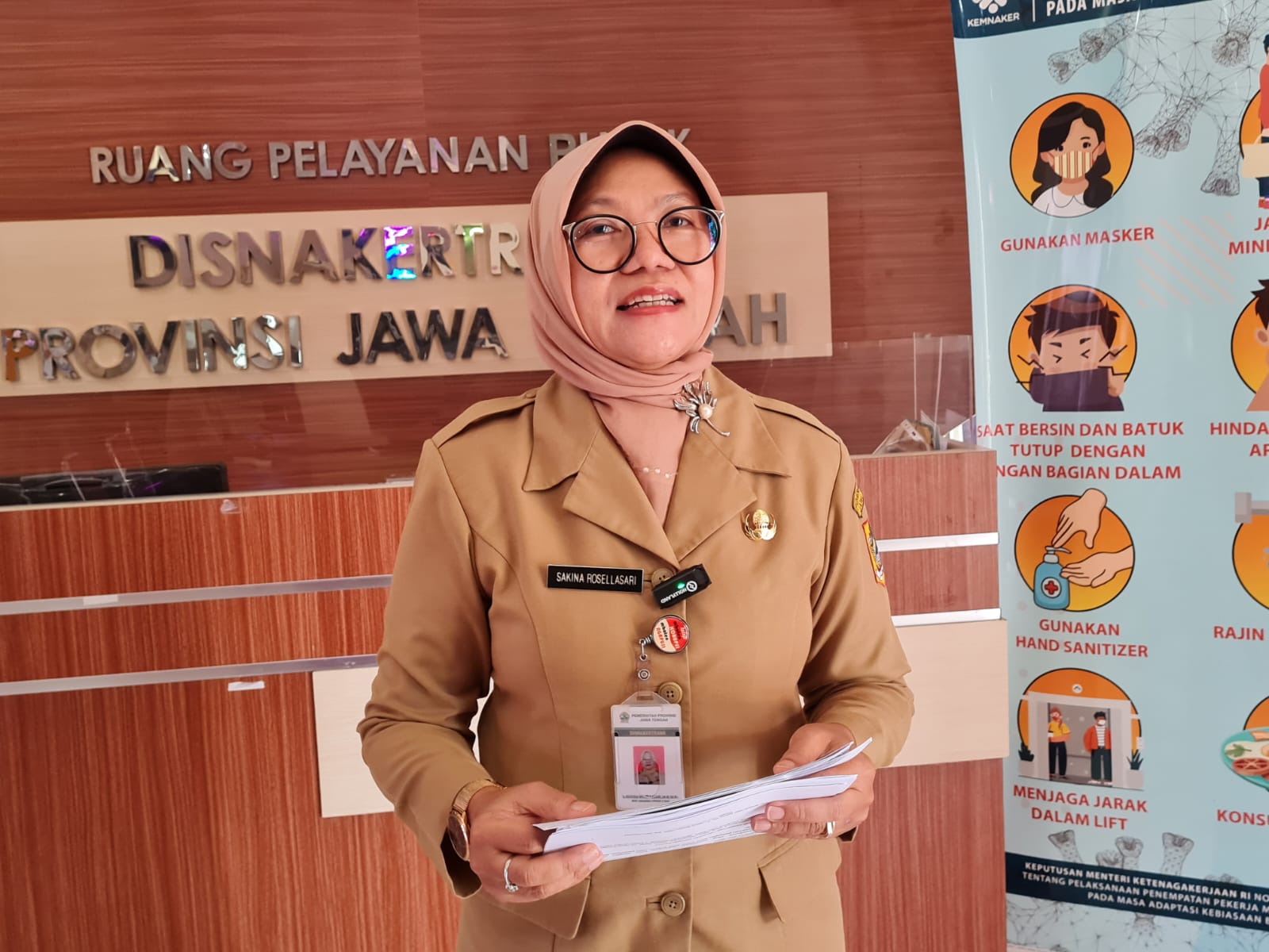 Kepala Disnaketrans, Sakin Rosellasari. Sumber foto: jatengprov.go.id