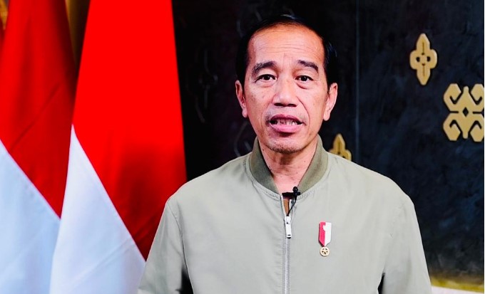 Presiden Joko Widodo mengimbau masyarakat menunda kepulangan (Foto: BPMI Setpres)