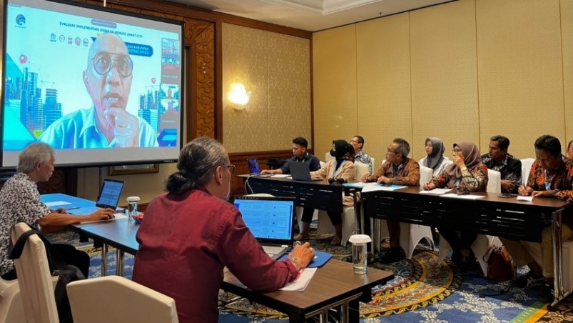 Evaluasi Smart City Tahap I Tahun 2023. Sumber Foto: bantulkab.go.id