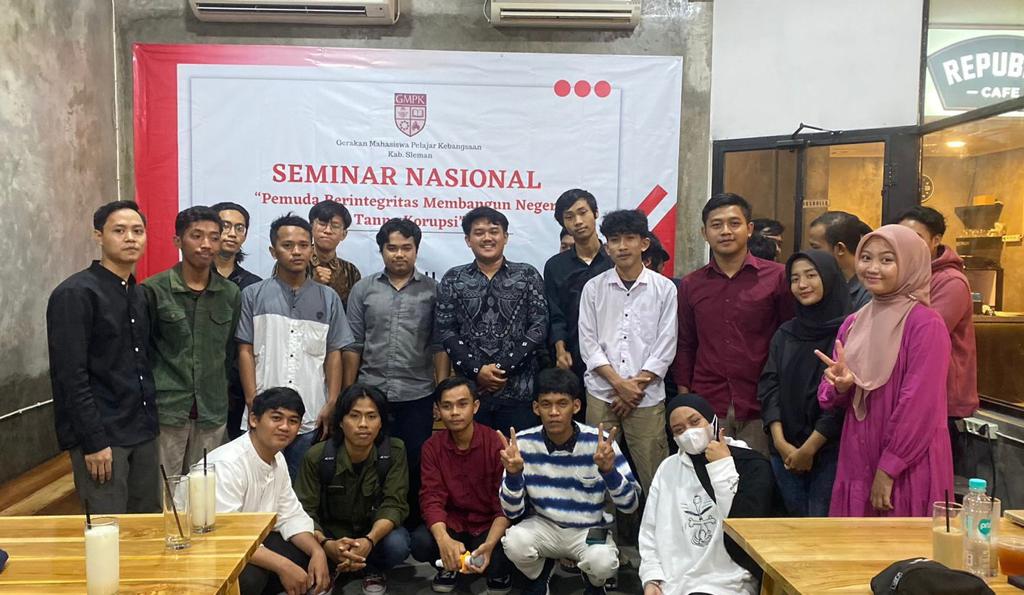 GMPK Sleman menggelar Seminar Nasional bertema Pemuda Berintegritas Membangun Negeri Tanpa Korupsi (Foto: GMPK Sleman)