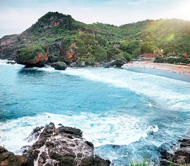 Pantai Siung Gunungkidul. Foto: unsplash.com