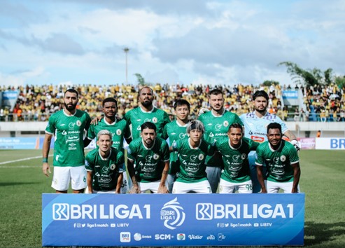 Kesebelasan PSS Sleman saat melawat ke Barito Putra pekan lalu. Foto: pssleman.id