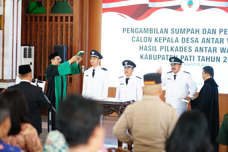 DPRD dan Pemkab Pati akhirnya menyepakati untuk mengembalikan mekanisme pengisian perangkat desa di Kabupaten Pati ke pemerintah desa (pemdes).  Foto istimewa