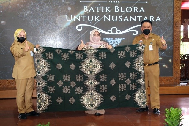 Batik Motif Jati Lestari. Sumber Foto: blorakab.go.id