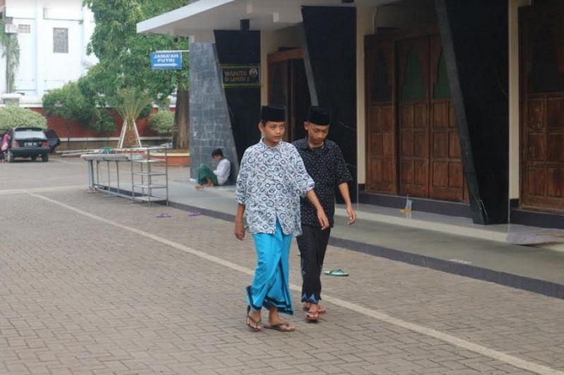 Ilustrasi pondok pesantren