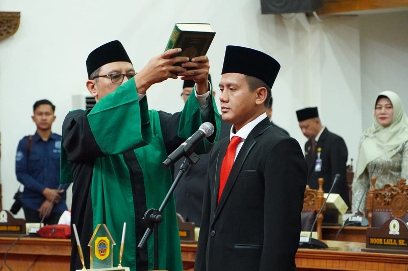 Pergantian Antarwaktu (PAW) ini diselenggarakan di Ruang Rapat Paripurna DPRD Kabupaten Pati pada Selasa, 19 September 2023. Foto istimewa