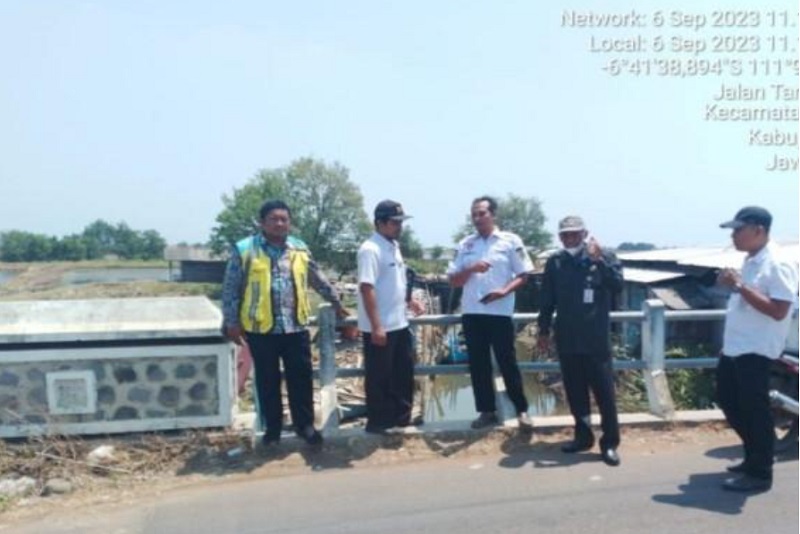 Komisi C Dewan Perwakilan Rakyat Daerah (DPRD) Kabupaten Pati Hariyono, apresiasi Balai Besar Wilayah Sungai (BBWS) Pemali-Juwana yang merespons usulan normalisasi sungai di Kecamatan Juwana, Rabu (6/9/2023). Foto istimewa