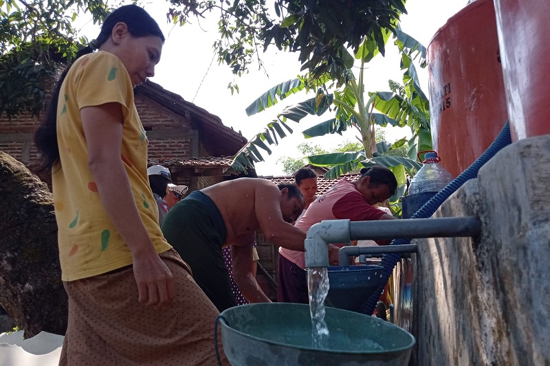  kekeringan yang sudah melanda wilayah Kabupaten Pati, berdampak signifikan. Foto istimewa