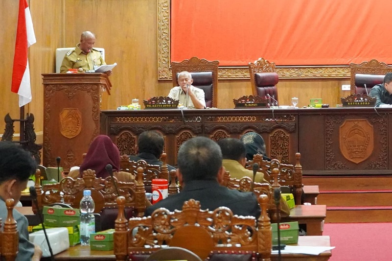 Rapat Paripurna di Gedung DPRD Pati. Foto istimewa