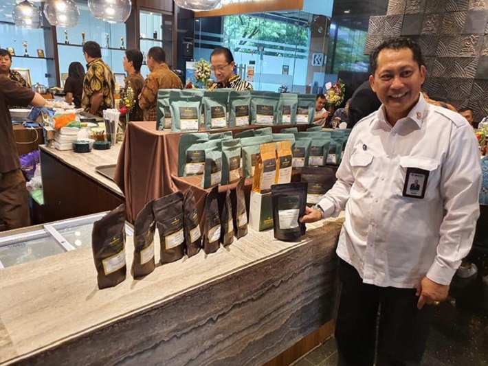 Kopi Jenderal menyajikan 51 jenis kopi nusantara pilihan mulai dari Gayo hingga Sulawesi. Foto Antara
