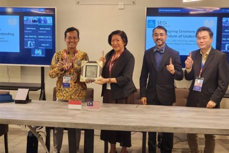 Universitas Negeri Surabaya (Unesa) menjalin kolaborasi bersama SEGi University Malaysia dalam inisiatif yang diberi nama  'Exclusive Partnership Forum'. Foto istimewa
