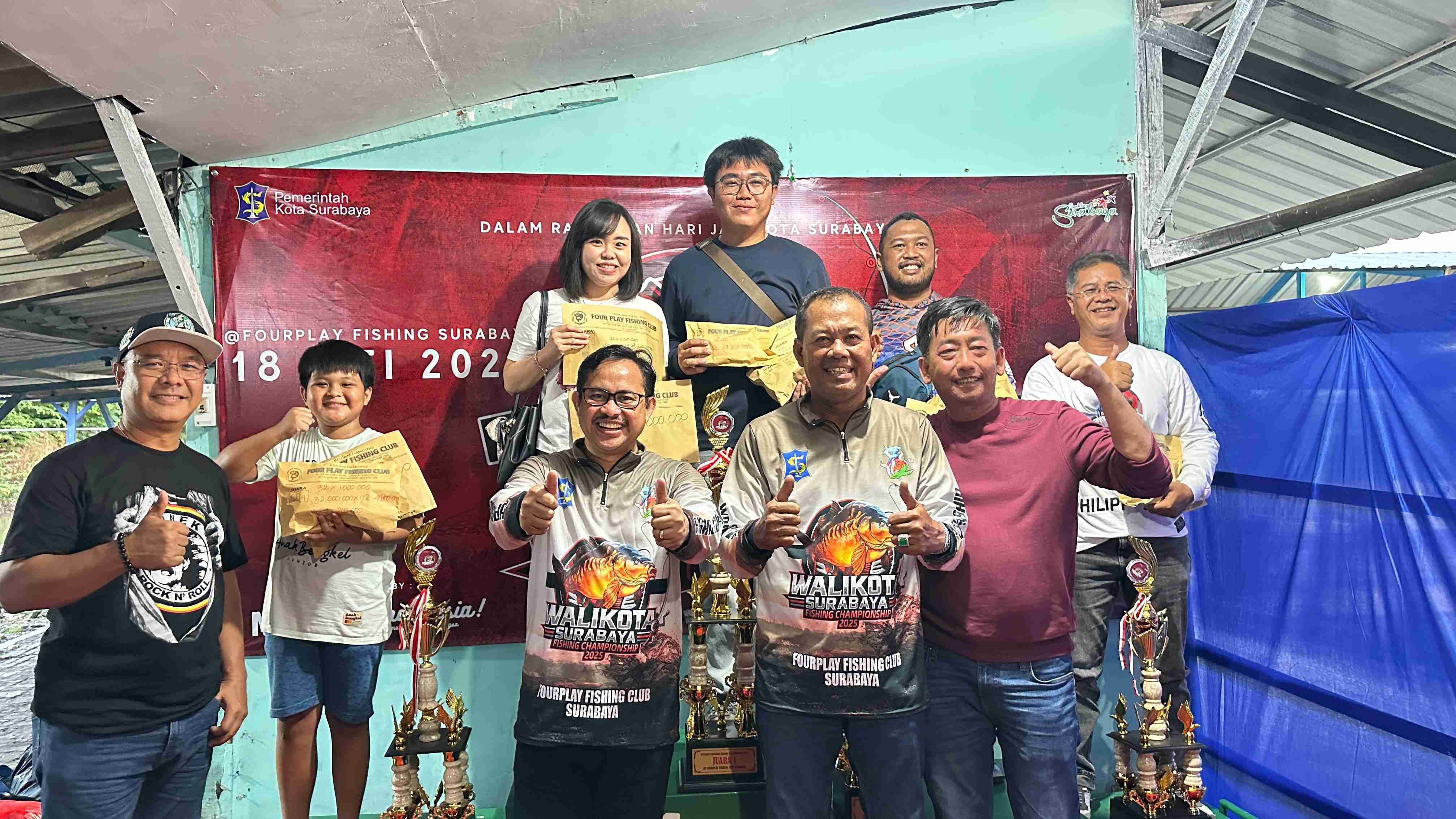 Pemkot Surabaya Mendorong Ekonomi Daerah dan Sport Tourism Melalui Wali Kota Fishing Championship