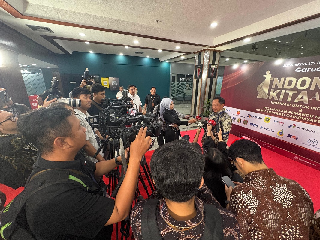 Garuda TV Anugerahkan Penghargaan untuk Mendagri