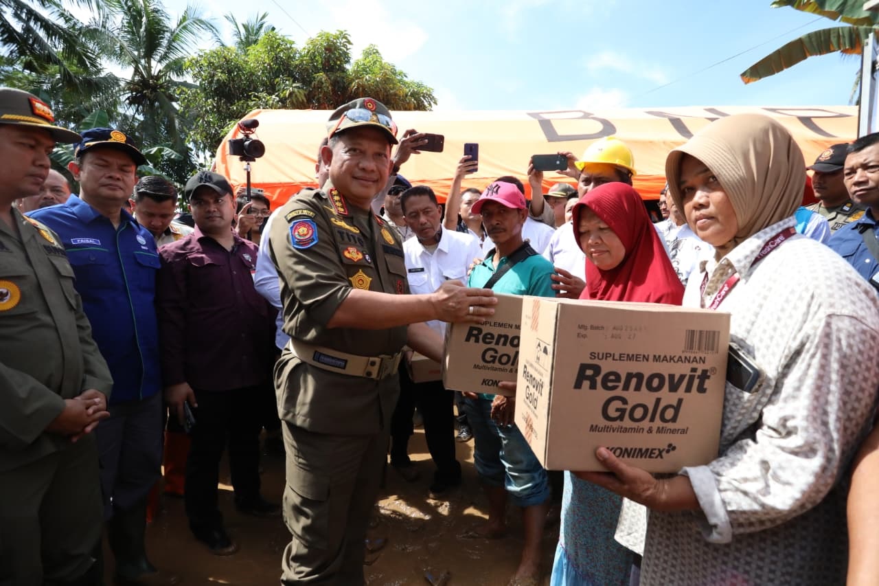 Mendagri Tito Tinjau Lokasi Longsor Cilacap, Minta Pemda Perkuat Mitigasi Bencana