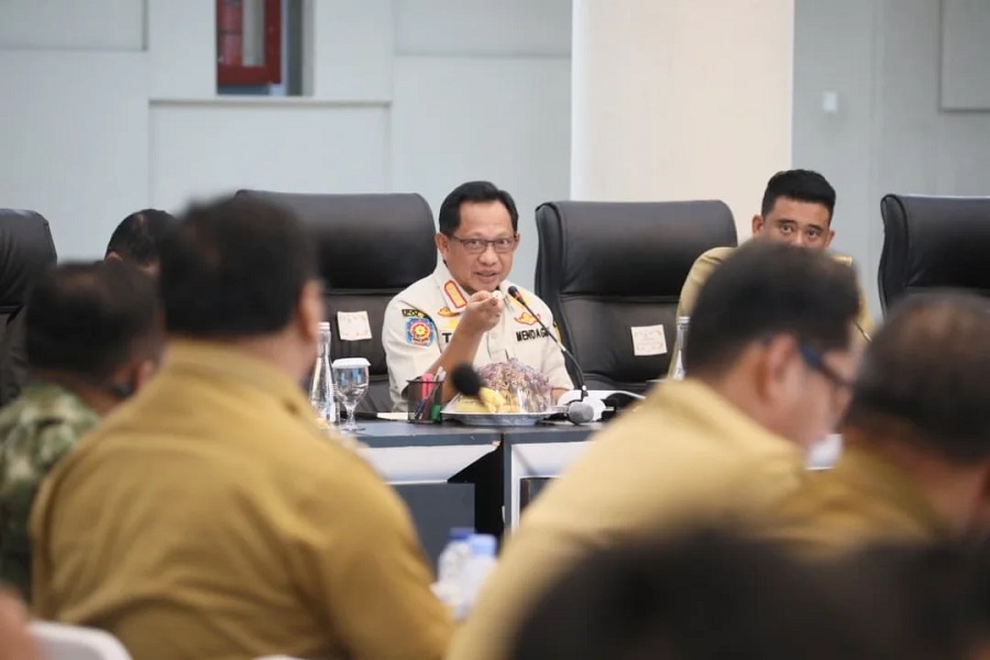 Mendagri Himpun Masukan Percepatan Penanganan Pascabencana di Sumbar