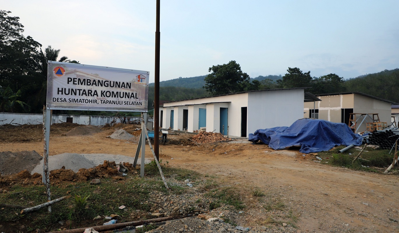 Ribuan Huntara Rampung Berkat Kerja Bersama Lintas Sektor