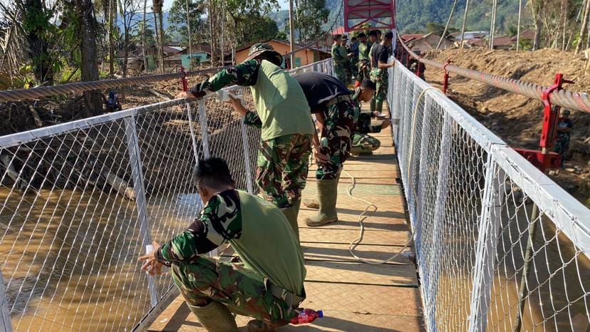 Satgas PRR Kebut Jembatan Perintis Pulihkan Akses