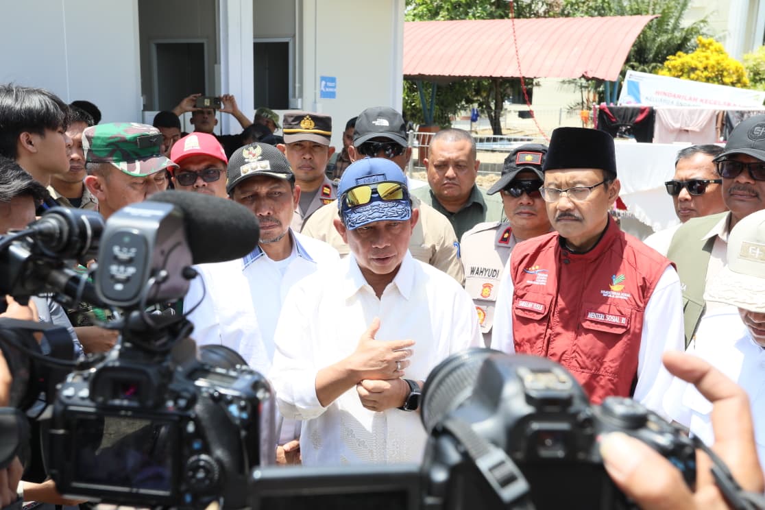 Satgas PRR Pertimbangkan Tambah Fasilitas Huntara Penghuni